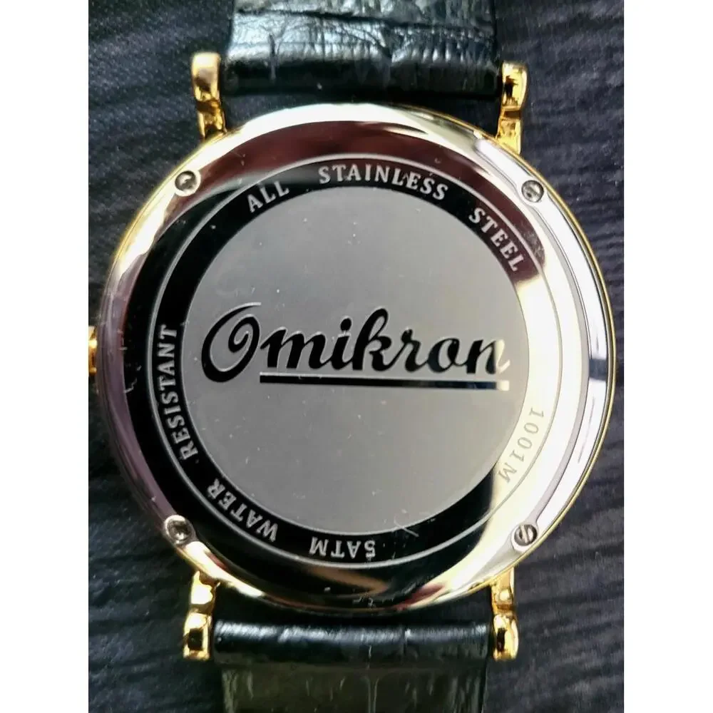 Rare Omikron Marauder‎ Mens Elegant Dress Watch New In Box